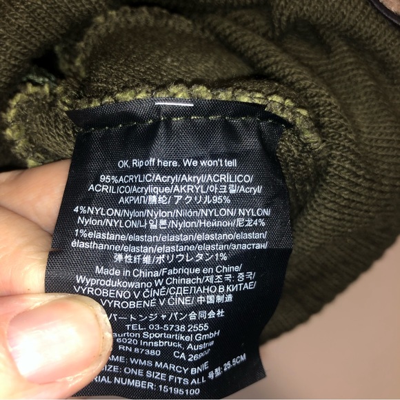 Burton youth winter snow ski hat - Picture 4 of 4